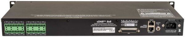 MEDIA MATRIX - sDAB 8 x 8 Networkable Digital Audio Bridge - Image 2