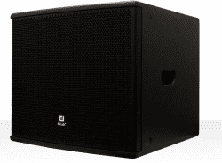 wooden sub-woofer reinforcement cabinet with a compact format, stylish aesthetics, excellent sound quality and long term reliability, featuring 600 WR