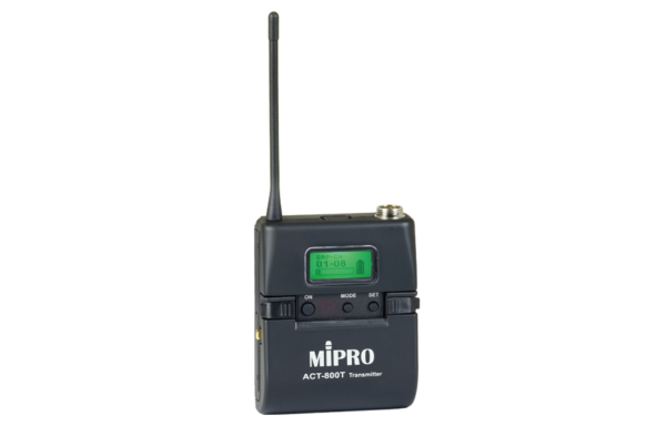 Mipro Digital Encrypted Bodypack Transmitter (554 - 608 MHz). Compatible with MP-800