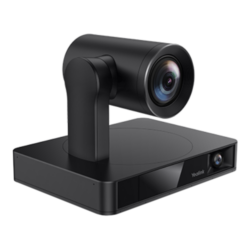 Yealink – 4K dual-eye intelligent camera with VCR20 remote and wall bracket. Colour black
