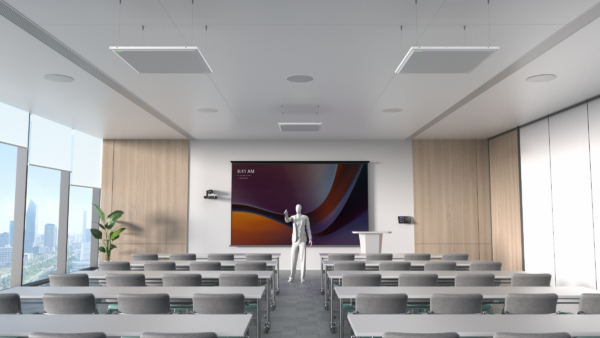 Yealink - Microphone de plafond Dante Beamforming haut de gamme - Image 3