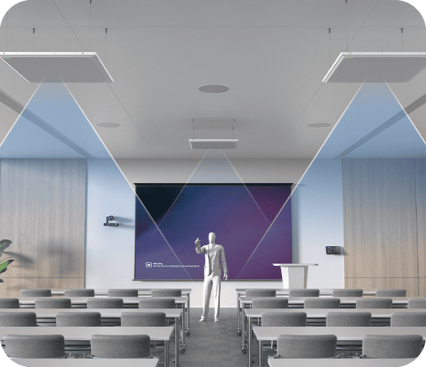 Yealink - Microphone de plafond Dante Beamforming haut de gamme - Image 6