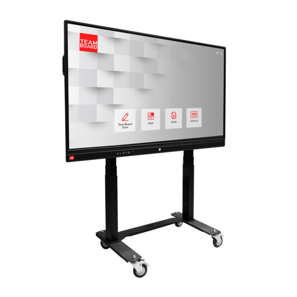TeamBoard - Mobile Manual height adjustable stand (2 boxes) - Image 3