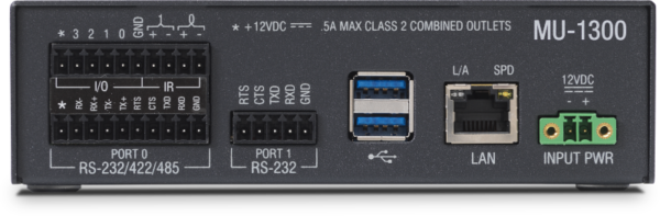 MUSE Controllers with 2 Serial Ports, 2 IR Ports, and 4 I/O Ports - Image 2