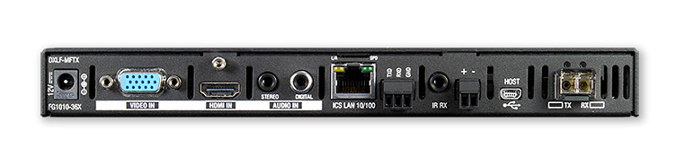 DXLink Fiber Multi-Format Transmitter Module (single mode/duplex), HDCP compliant, compatible with Enova DGX DXLink Single Mode Fiber Input Boards