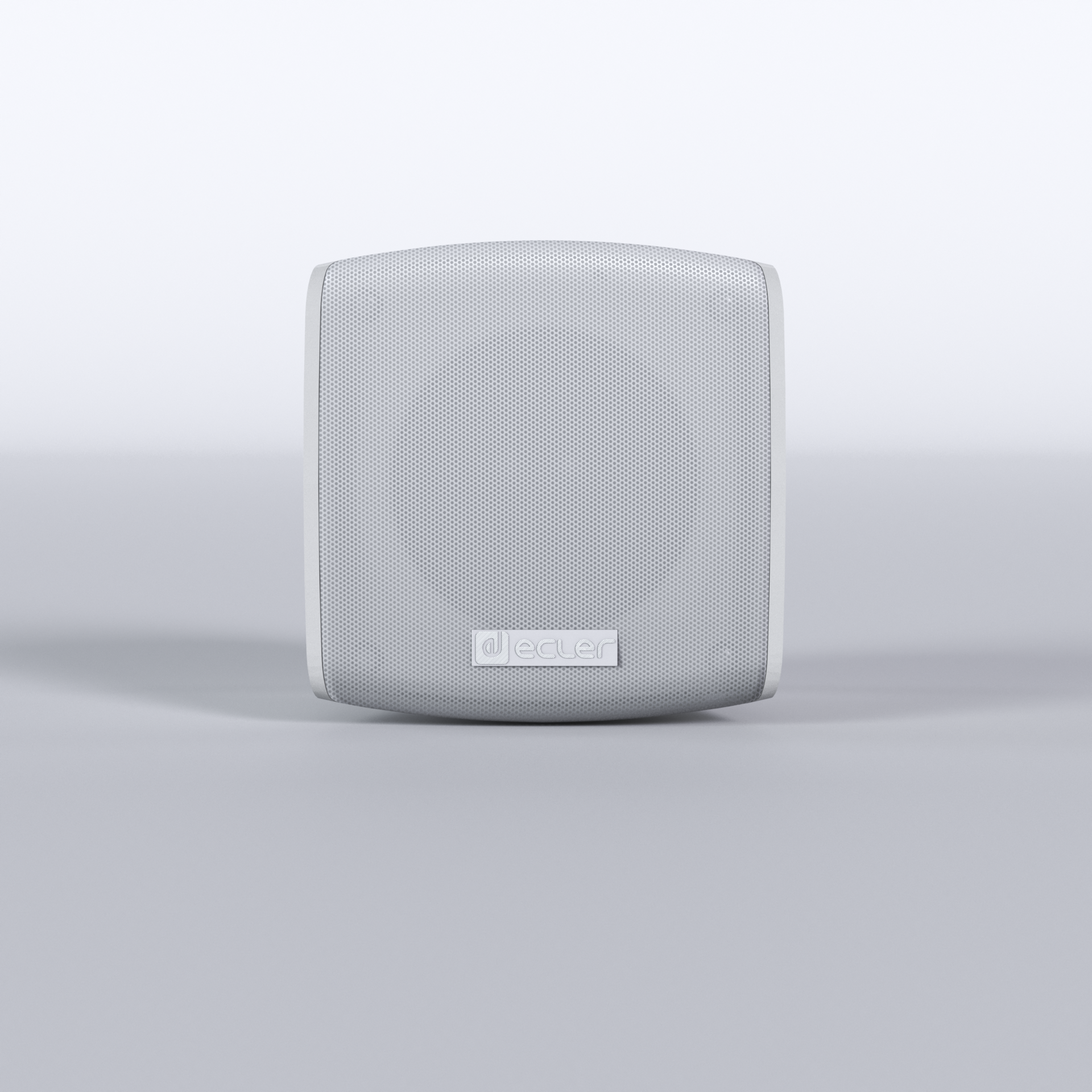 Ecler - 3" (25 WRMS @ 8ohm, 70V) loudspeaker cabinet ready for outdoor installation IP65  (Pair), colour white