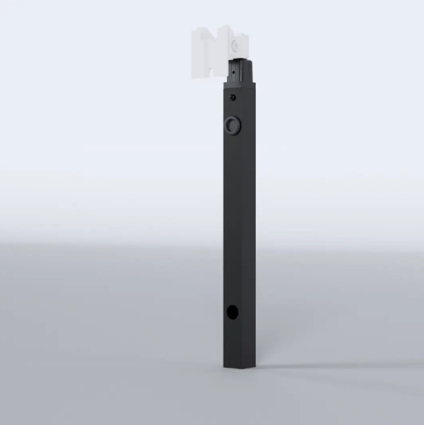 Ecler - Floor bracket for eMOTUS speakers. Compatible with eMOTUS3OD, eMOTUS5P, eMOTUS5PB and eMOTUS5OD, Black