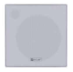 Ecler – Ultra compact 2-way (8” woofer and 1,18″ tweeter) loudspeaker, 70V (60W), 100 WRMS@8 ohm, IP54, Colour White (Pair)