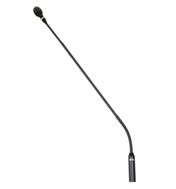MIPRO - Microphone à condensateur unidirectionnel de 600 mm avec connecteur 4-XLR mâle pour les embases BC-100 et BC-T.
