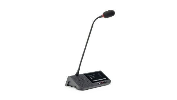 Vissonic - CAT5 Unité de présidence de discussion numérique (micro non inclus) avec écran tactile de 4,3 pouces