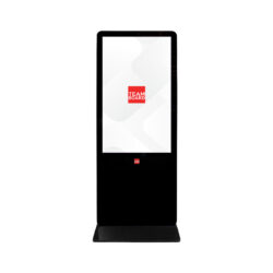 TeamBoard TM-V6500 KIOSK, panneau LED 4K UHD de 65 pouces intégré avec caméra et haut-parleur.