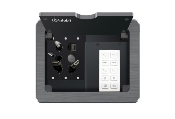 Infobit - iCONTROL K10-US 10 Keys Control Keypad, 1 Gang US version. - Image 3