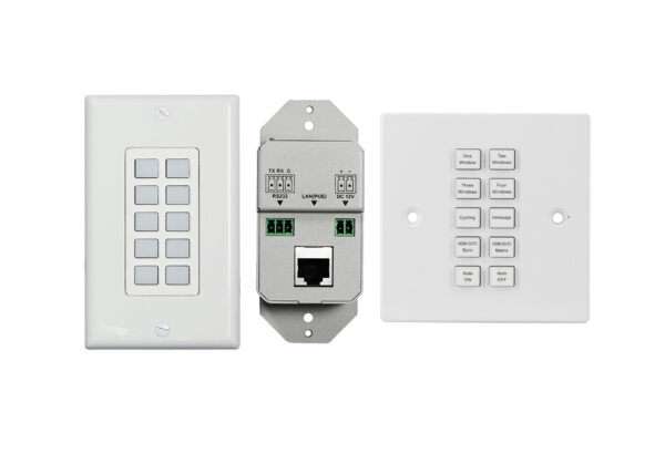 Infobit - iCONTROL K10-US 10 Keys Control Keypad, 1 Gang US version.