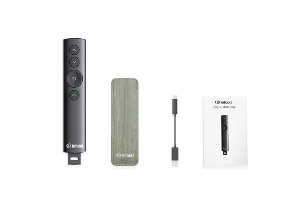 Infobit - iMeeting PT21, Smart Wireless Presenter with Spotlight, Magnifier, Mark, Clock Reminder and USB Storage. - Image 2