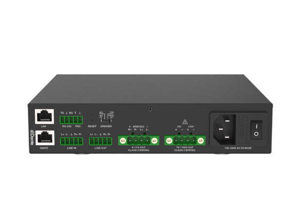 nfobit - iSound PAD150 Amplificateur audio 150W avec Dante - Image 3