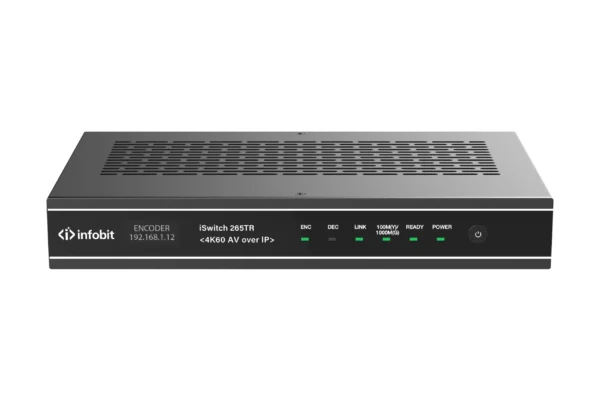Infobit - iSwitch 265TR 4K60 AV over IP transceiver, KVM and RS232 - Image 7