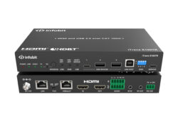Infobit – iTrans E100TR HDMI 4K60 sur HDBaseT 3.0 Extender (100m), Transceiver.