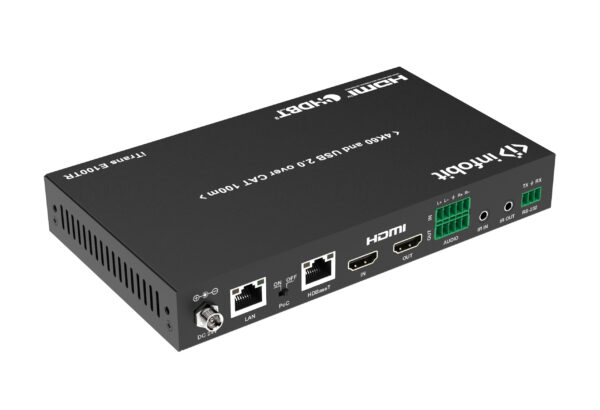 Infobit - iTrans E100TR HDMI 4K60 over HDBaseT 3.0 Extender (100m), Transceiver. - Image 5