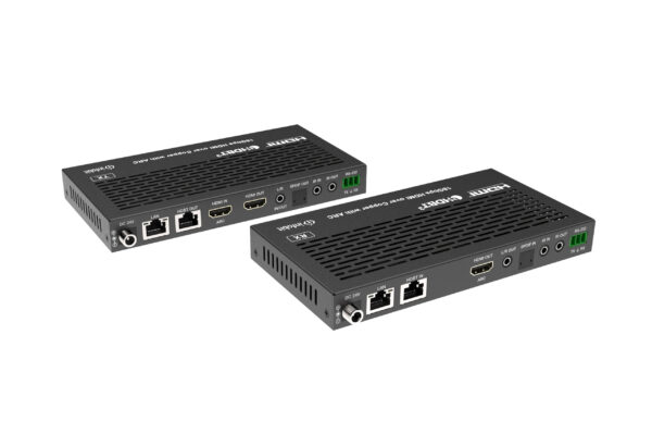 Infobit - iTrans E100V3K HDMI 4K60 over HDBaseT extenders (Tx and Rx), 100m for  4K/60Hz, POC, KVM, USB. - Image 5