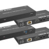 Infobit - iTrans E150U2 HDMI 4K60 over HDBaseT extenders (Tx and Rx), 150m for 1080p, 120m for 4K/60Hz. USB 2.0