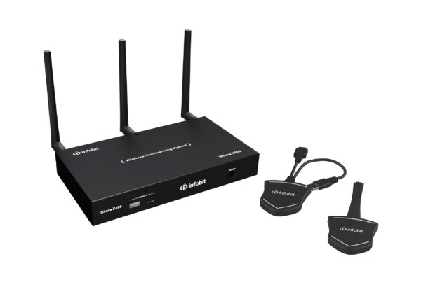 Infobit - iShare X400 Wireless Conferencing System BYOM, X series, quad-image Receiver (base unit)