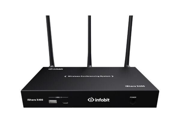 Infobit - iShare X400 Wireless Conferencing System BYOM, X series, quad-image Receiver (base unit) - Image 3