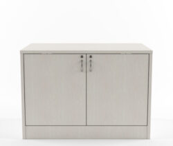 Crédence AV – 2 armoires verrouillables 12 RU