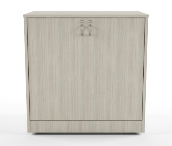 Av Credenza - 2 X 20 RU Lockable Cabinets