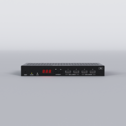 Ecler – Professional JPEG2000 over IP extender supporting 4K 60Hz 4:4:4 video over 1Gb Ethernet networks (Receiver)