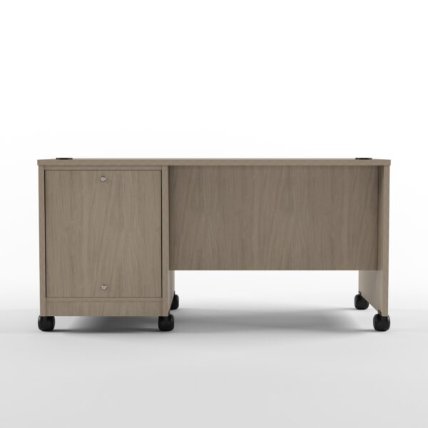 Bureau à roulettes 14RU - 60" L x 29"H x 28"P - Image 2