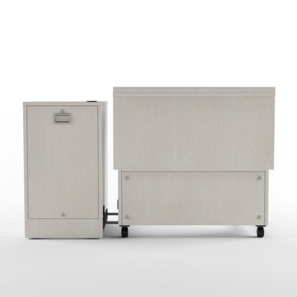 Height Adjustable Desk With Additional Storage -  18RU & 12 RU - Image 2