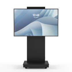 Support de moniteur avec fixation