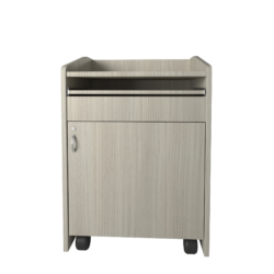 36 in Podium With Lockable Storage – 12 RU