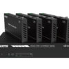 Infobit - iSwitch 104 4K60 1x4 HDMI splitter, smart EDID, w/ audio and  4x 150m HDBaseT Rx - Image 2