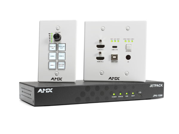 AMX Jetpack 3x1 Switching, Transport, and Control Solution