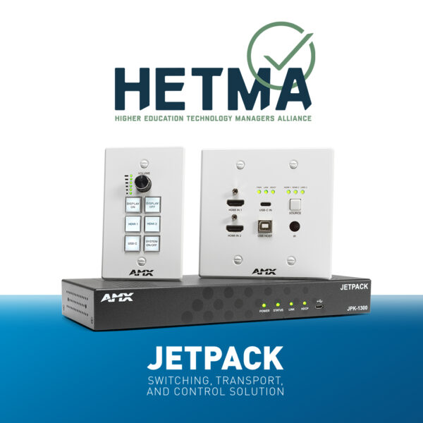 AMX Jetpack 3x1 Switching, Transport, and Control Solution - Image 2
