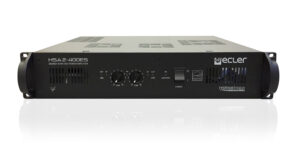 Ecler - 2 x 350 WRMS @ 4 ohms amplificateur stéréo avec haute et basse impédance.