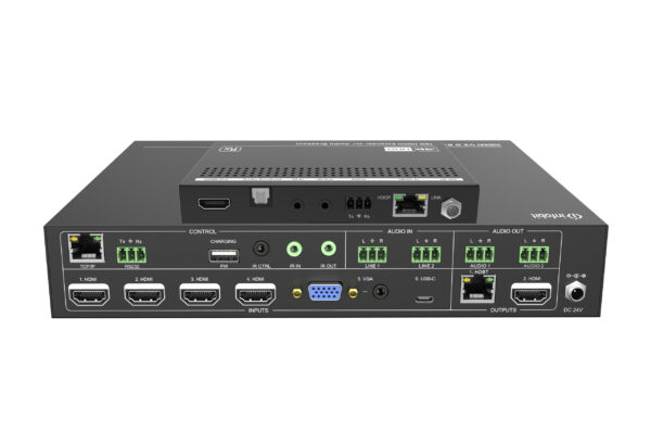 Infobit - 4K60 6X2 Presentation Switcher w/ HDMI and HDBaseT outputs - Image 4