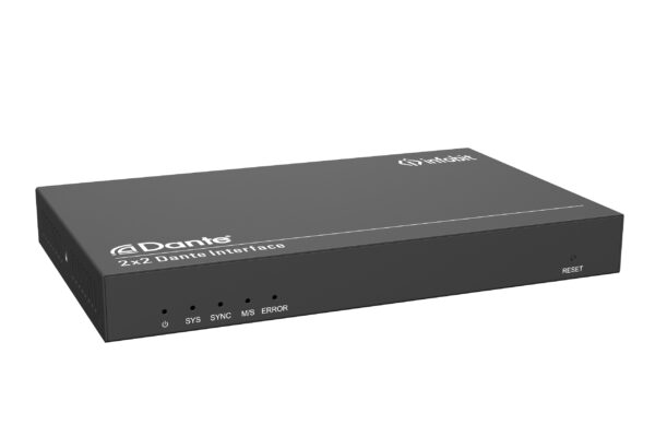Infobit - iTRANS DP-BOX-22 Encodeur/Décodeur audio analogique Dante 2CH (TR) avec PoE, port Phoenix, AES67 - Image 2