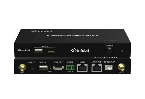 Infobit - iShare Wireless Presentation System BYOD, X series, 2-image Receiver (base unit)
