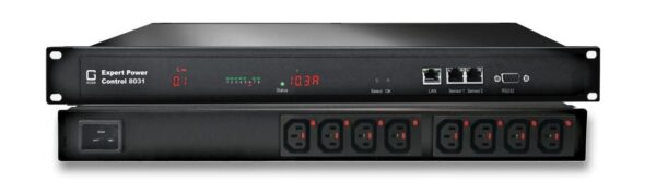 GUDE - PDU (Unité de distribution d'énergie) octuple, à commutation et à comptage, 8x IEC C13 Lock