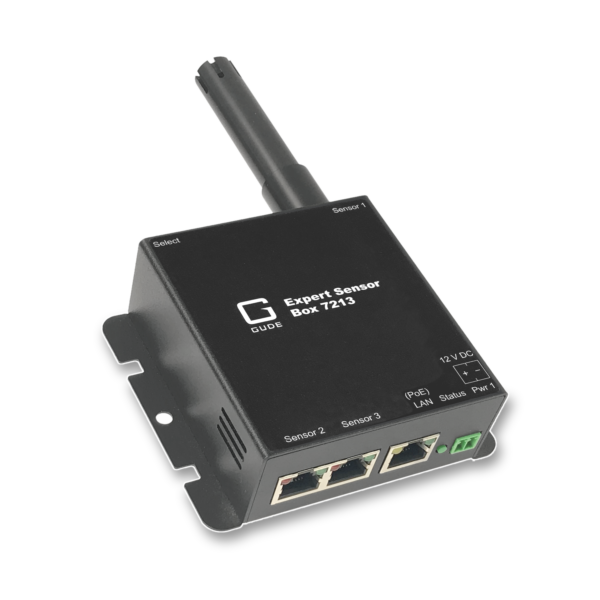 GUDE - Capteur LAN pour la surveillance de l'environnement, capteur de température/humidité