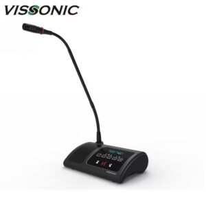 Vissonic - Unité déléguée Wi-Fi 5G, écran OLED avec minuterie, batterie pour 22 heures de fonctionnement