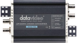 Datavideo – Convertisseur croisé ascendant/descendant. Il prend en charge la résolution vidéo 3G-SDI et 1080p. Kit de montage en rack disponible. Il p