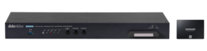 Datavideo - 4 channel streaming encoder and recorder. Different bit rate can be set to each channel for encoding and recording. The NVS-40 can also fu