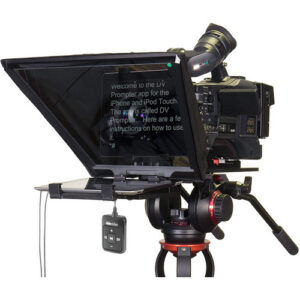 Datavideo - Kit téléprompteur pour iPad® et tablettes Android®. Le kit comprend :  un cache en tissu pour la caméra, un cadre en verre, une vitre 60/4