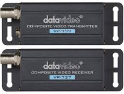 Datavideo – Répéteur de signal vidéo composite composé d&rsquo;un émetteur et d&rsquo;un récepteur. Peut prolonger la portée jusqu&rsquo;à 200 m via un câble Cat5e (ou