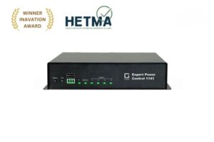 GUDE - Small and smart 4-fold switched and metered PDU (Power Distribution Unit), includes 4 adaptor cables