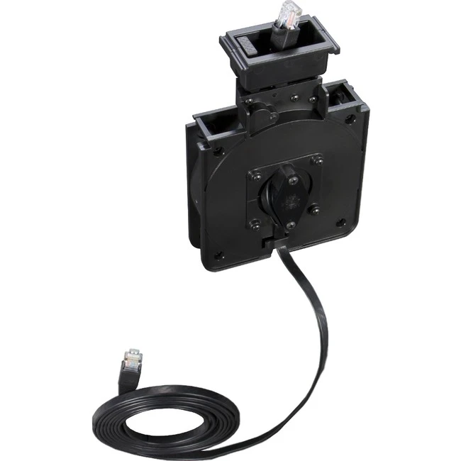 HPX-N101-ETH-R, Ethernet Module with Retractable Cable provides a compact solution with 4 feet available pullout from HydraPort HPX-600, 900 and 1200