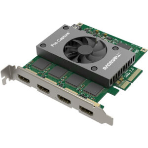 Magewell - Pro Capture Quad HDMI - FH PCIe x4, HDMI 4 canaux.
